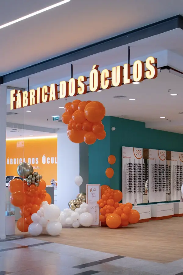 Fábrica dos óculos original de Vila Real