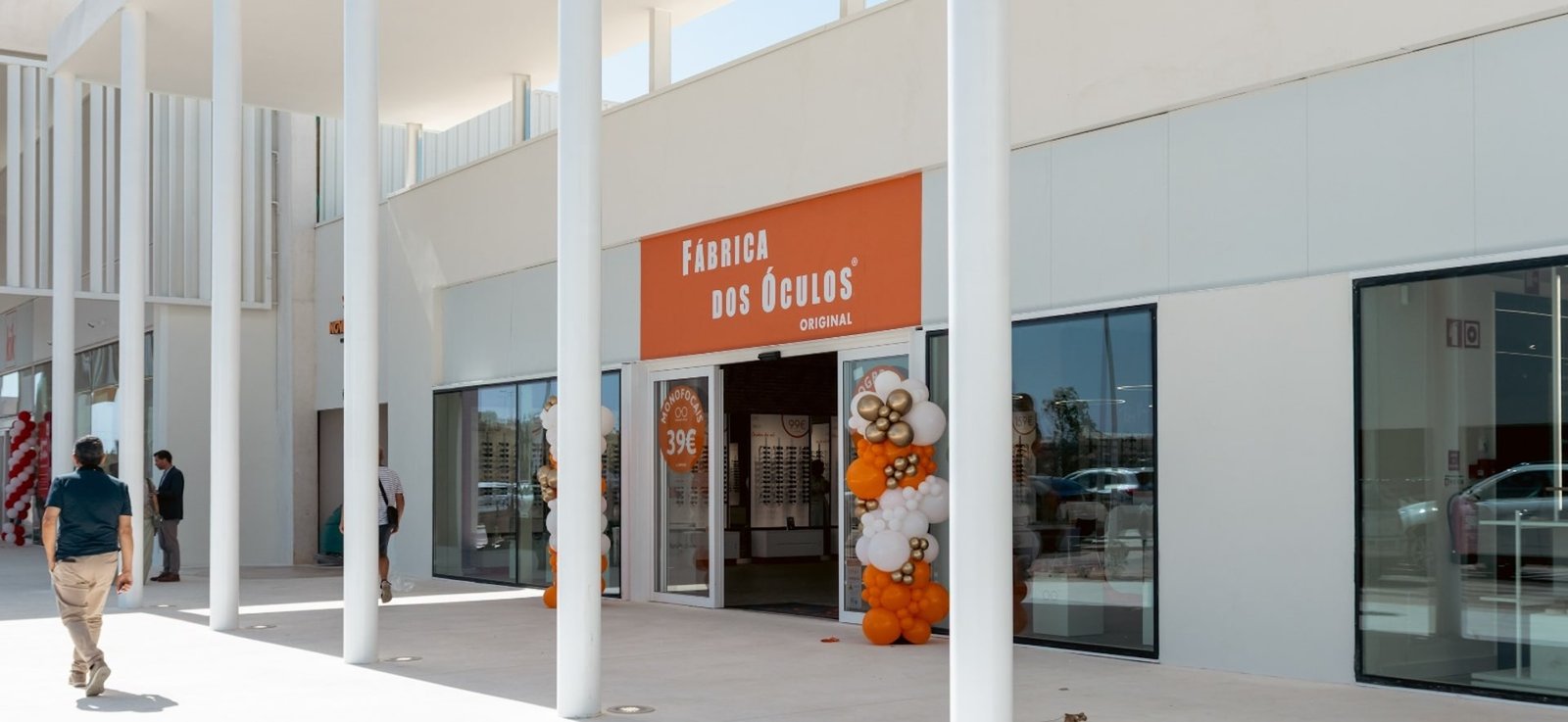 Loja da Fábrica dos òculos Original de Portimão no Algarve
