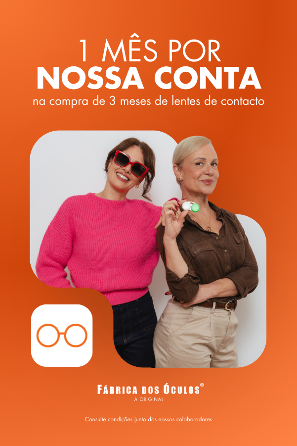 Fabrica dos oculos original campanha lentes de contacto