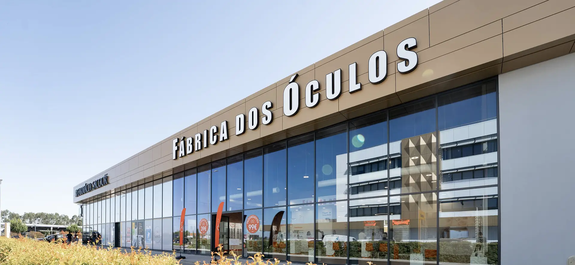 FÁBRICA DOS ÓCULOS - ORIGINAL - MONTIJO LABORATÓRIO PARK
