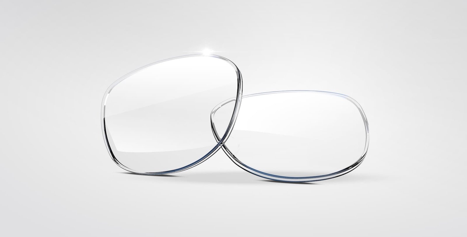 Lentes mais finas para graduações elevadas é possível reduzir a espessura dos óculos